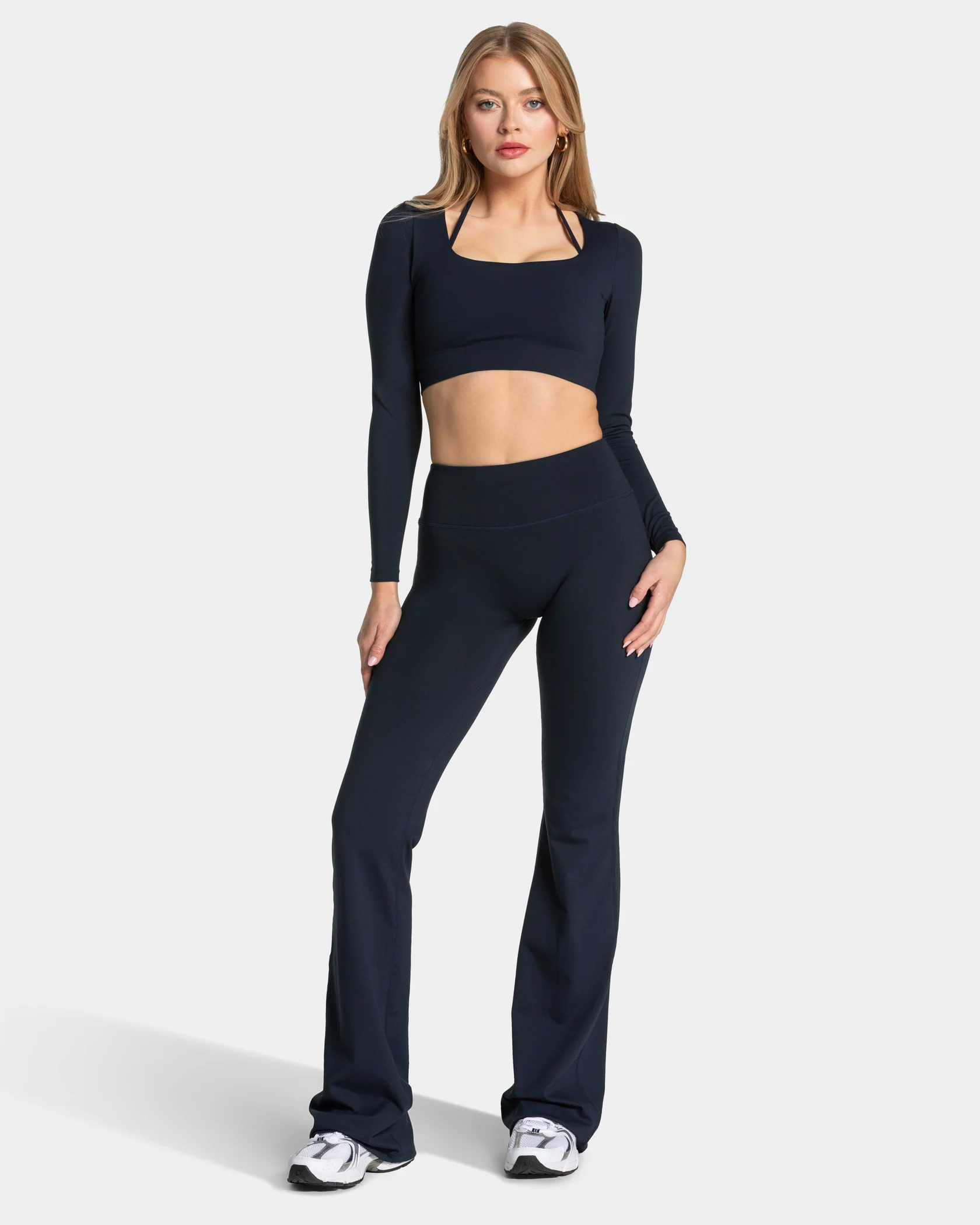 Allrounder Sculpt Scrunch Flared Leggings Regular "Midnight" - Image 5