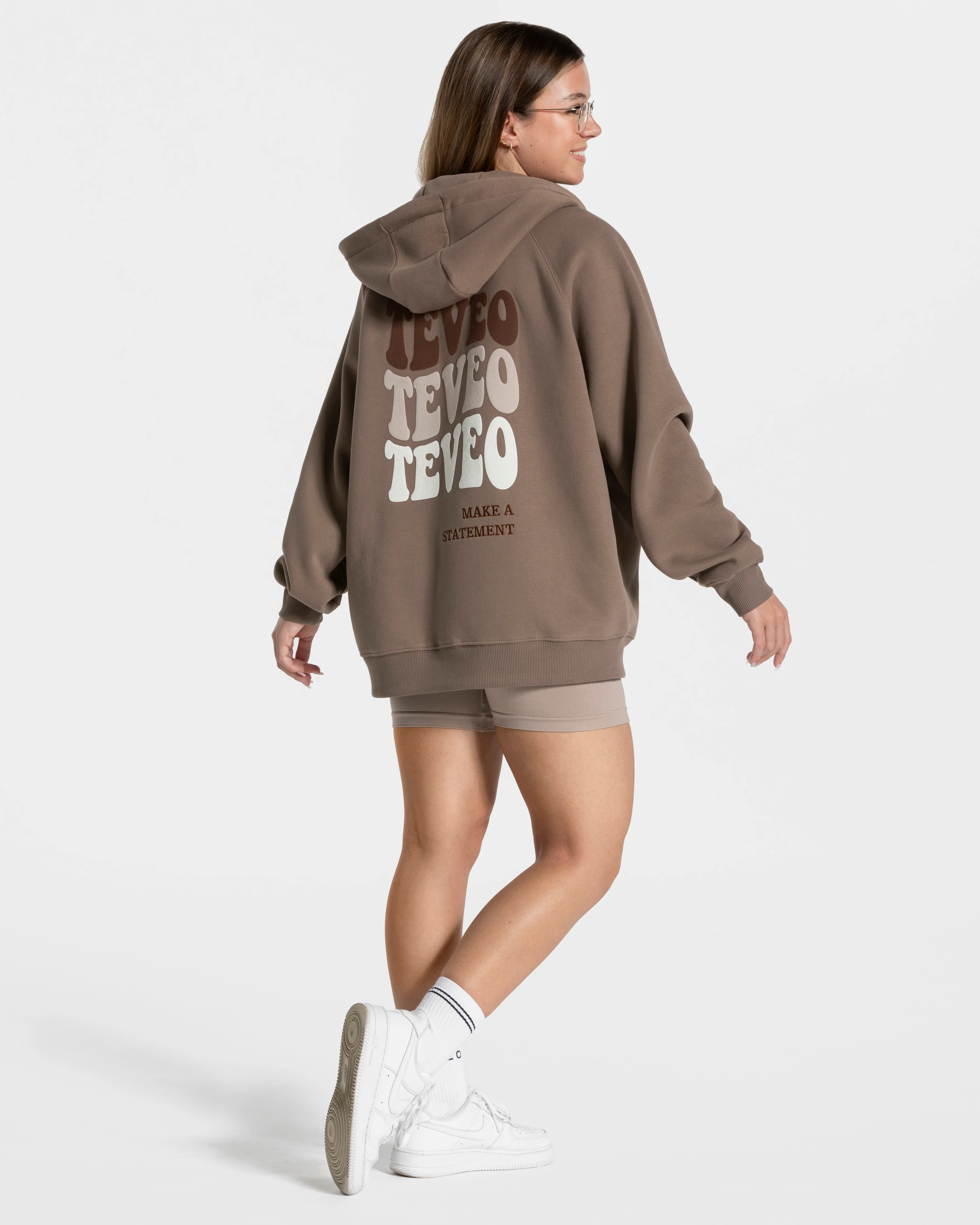 Candy Oversized Jacke "Mokka" - Image 5