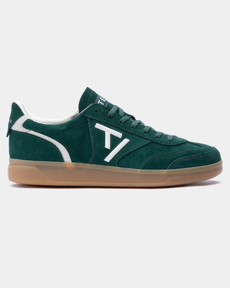 Classic Sneaker Men "Dunkelgrün - Off White"