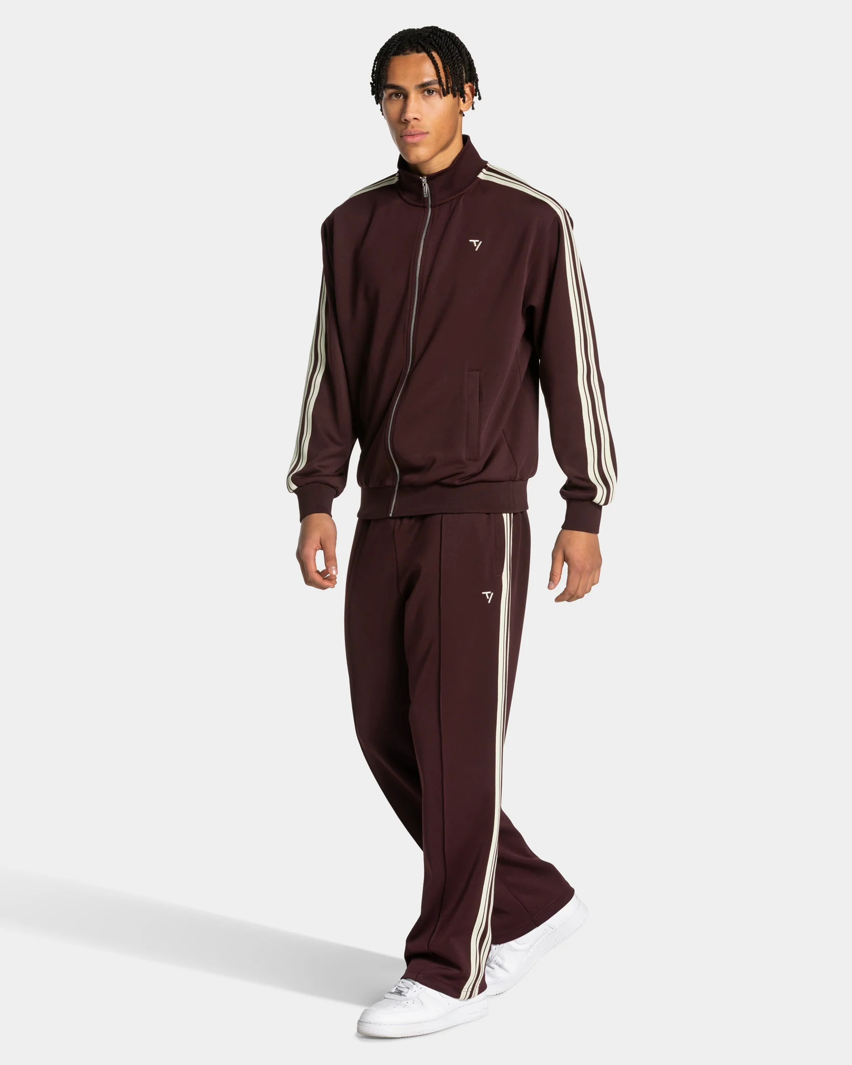 Club Zip Jacke "Merlot" - Image 3