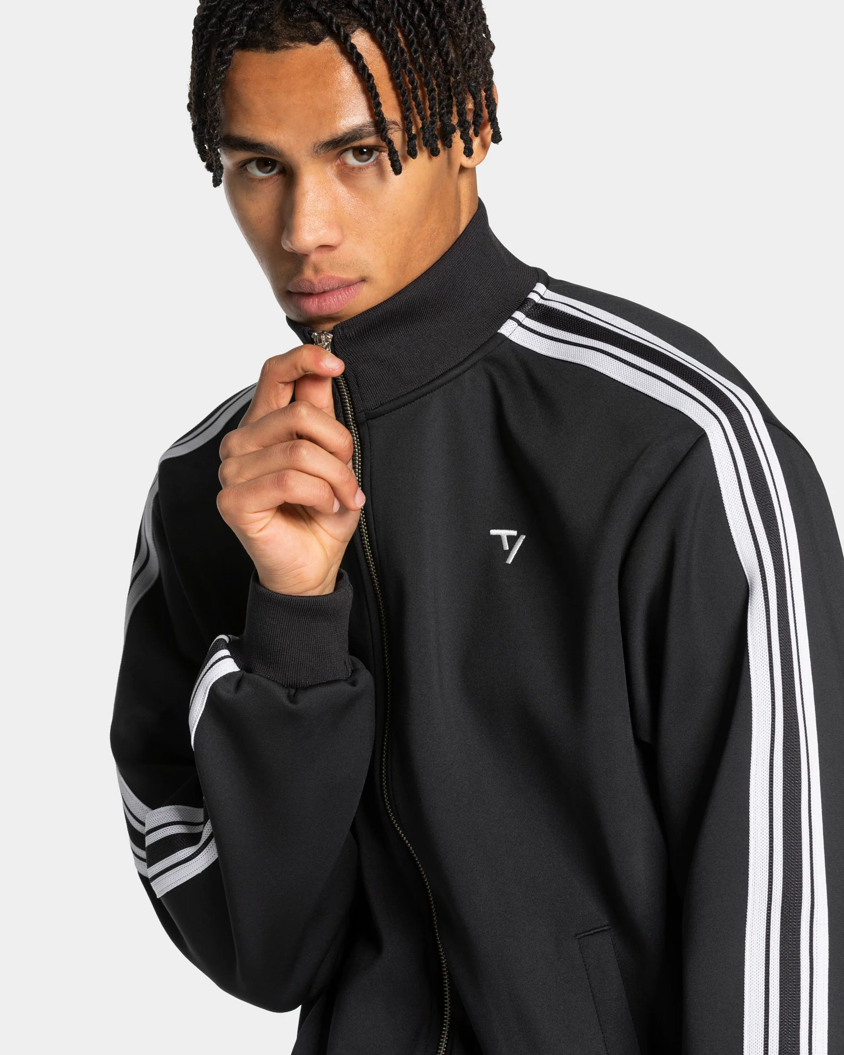 Club Zip Jacke "Schwarz" - Image 4