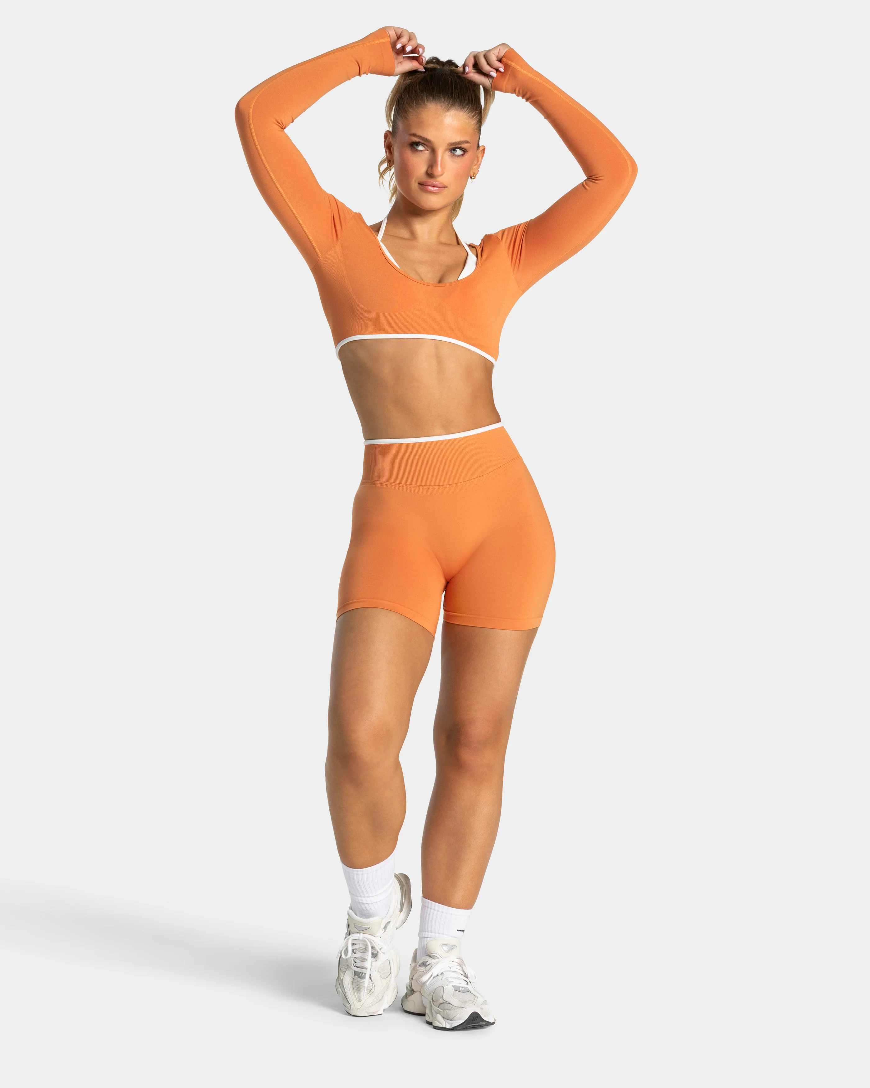 Contrastline Longsleeve "Pumpkin Spice" - Image 3