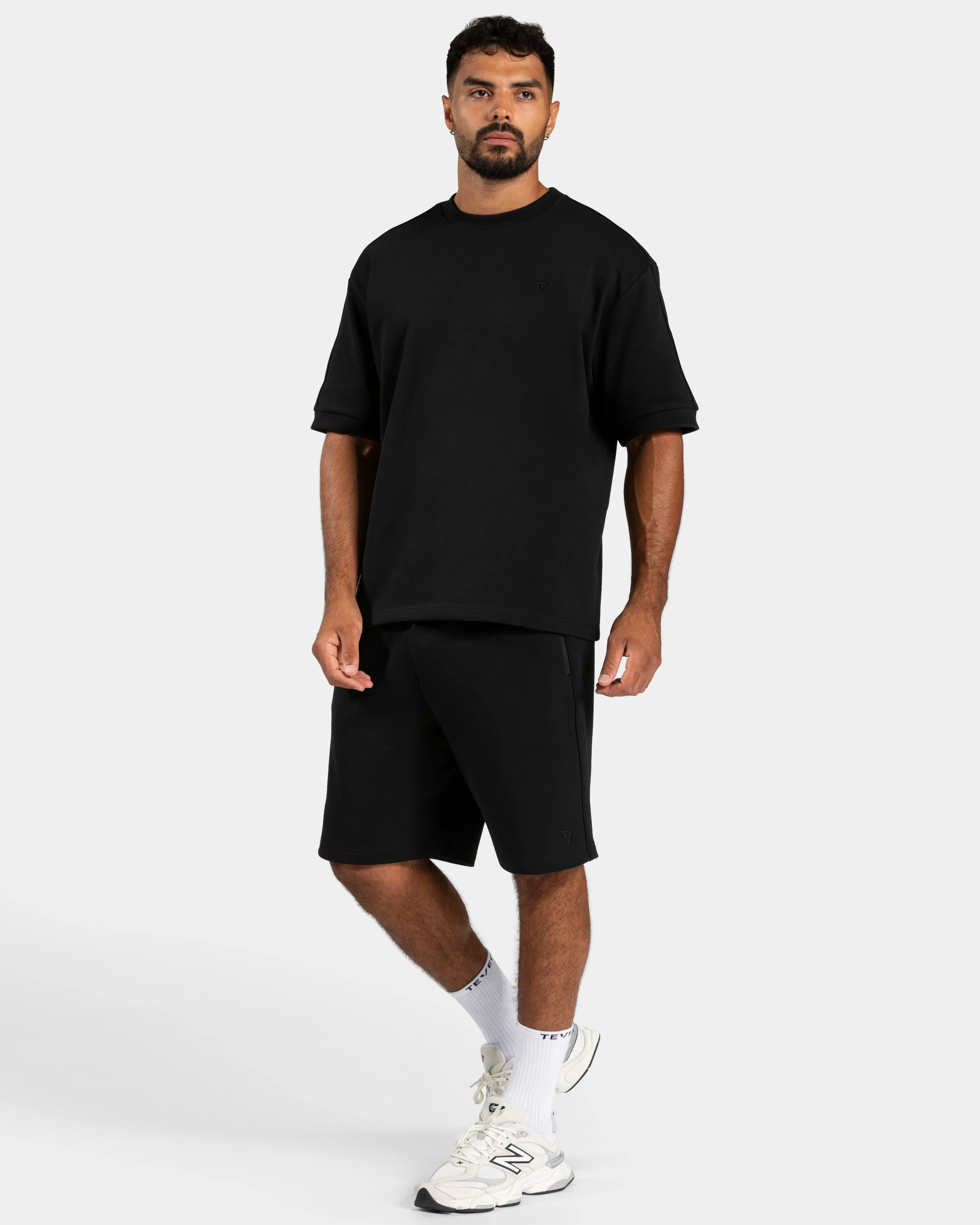 Contrastline Oversized T-Shirt "Schwarz" - Image 3