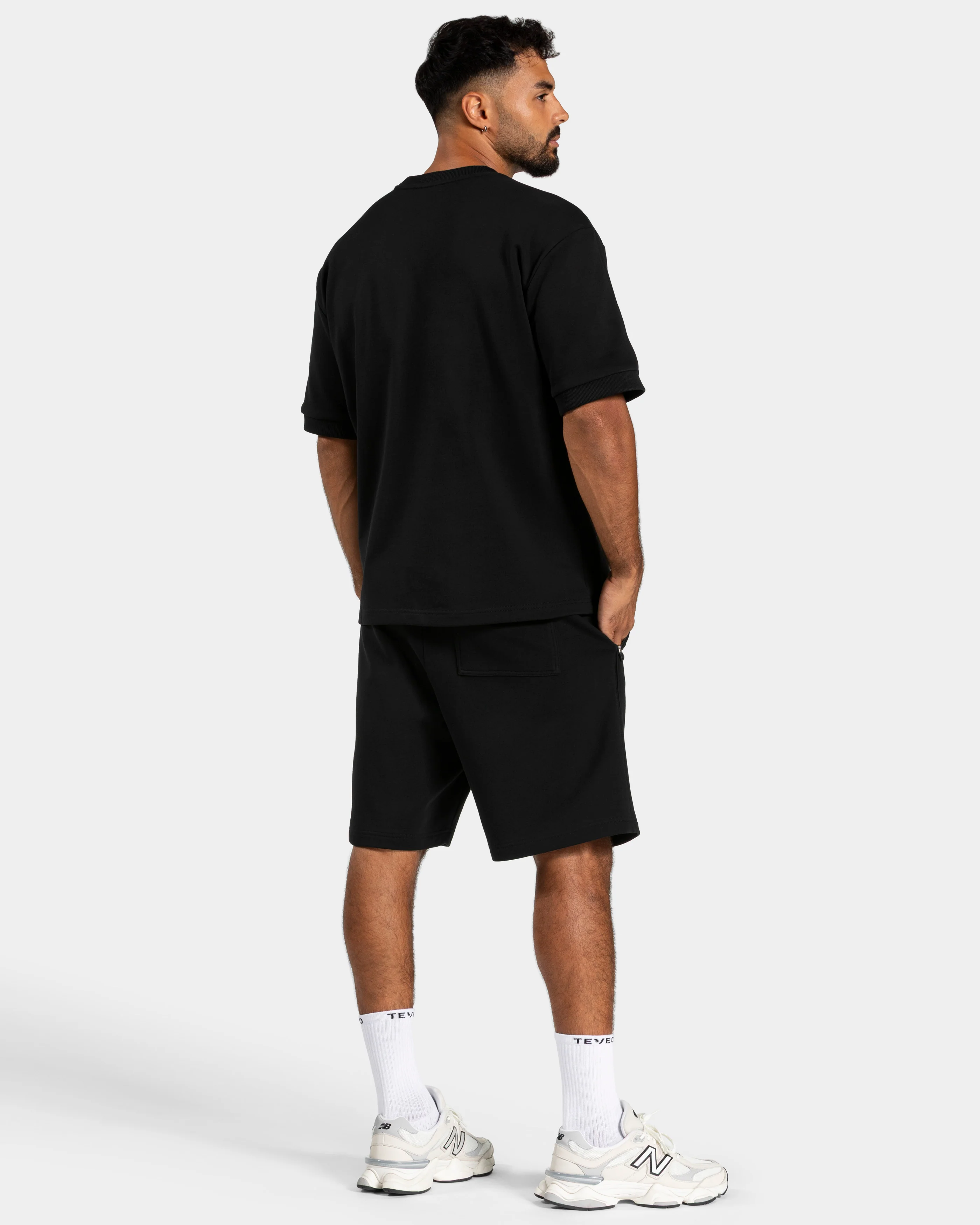 Contrastline Oversized T-Shirt "Schwarz" - Image 5