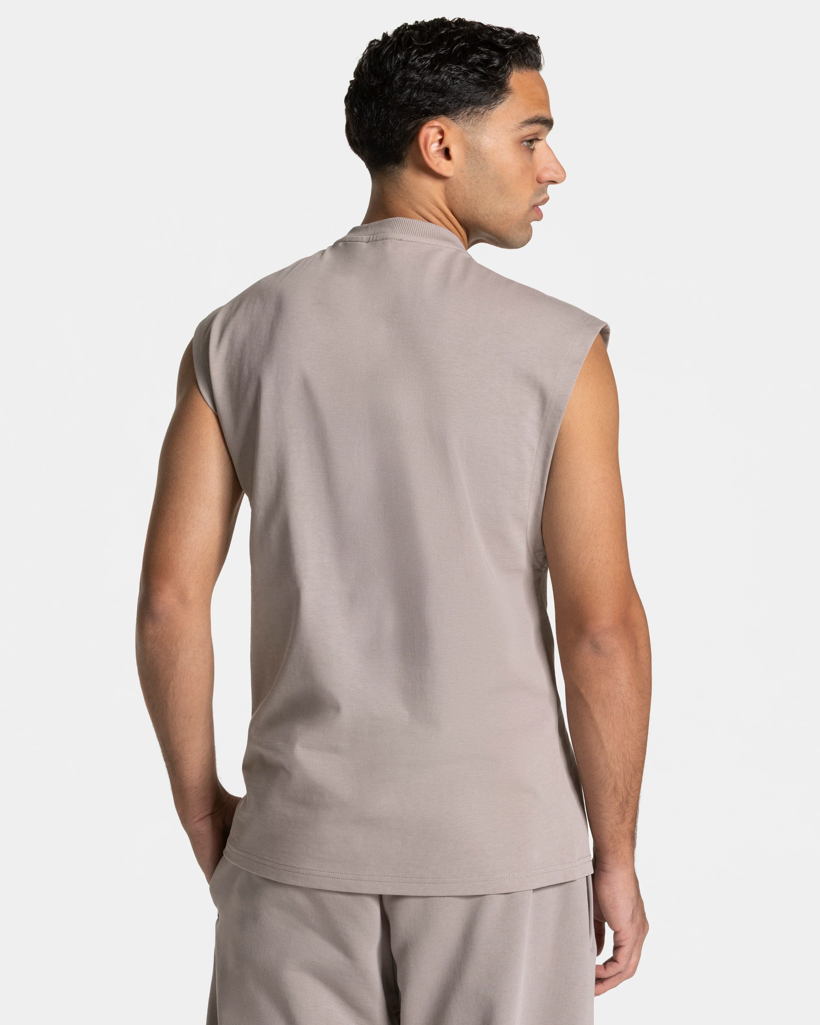 Contrastline Oversized Tank "Stone" - Image 2
