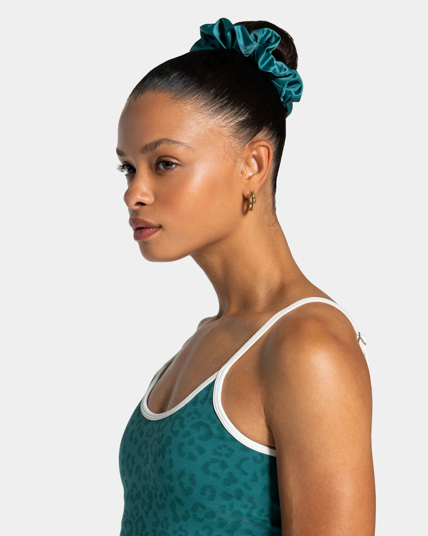 Contrastline Scrunchies (2er-Pack) "Leo - Petrol" - Image 5
