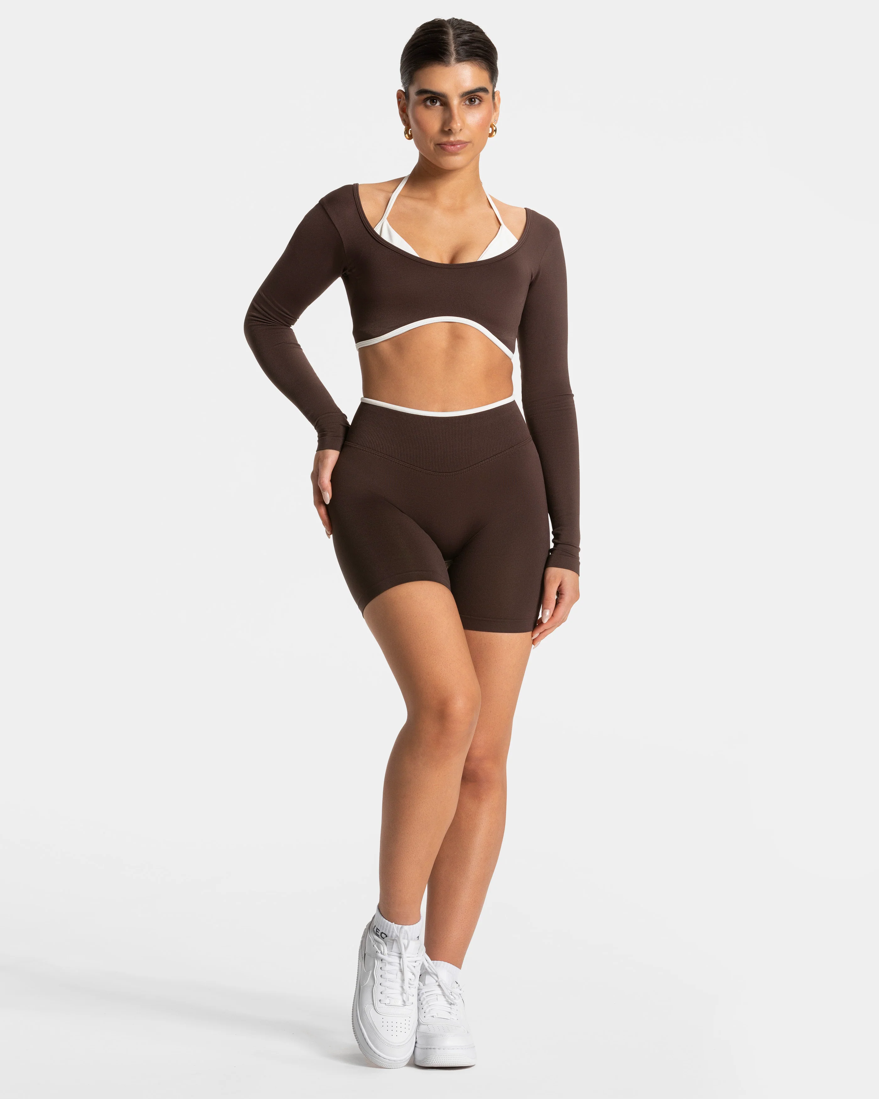 Contrastline Longsleeve "Espresso" - Image 5