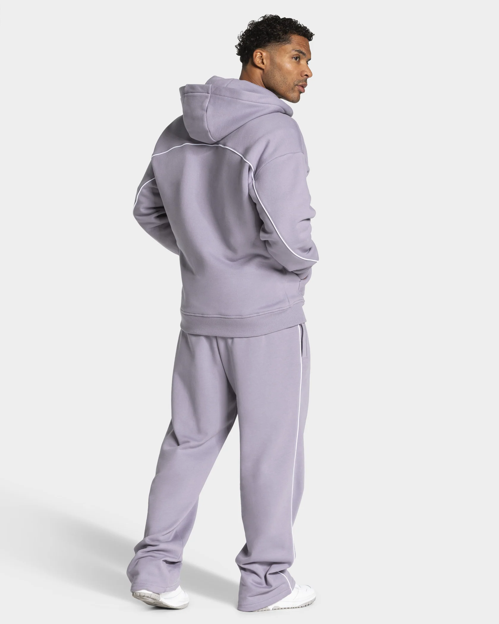 Contrastline Straight Leg Jogger "Lavendel" - Image 5