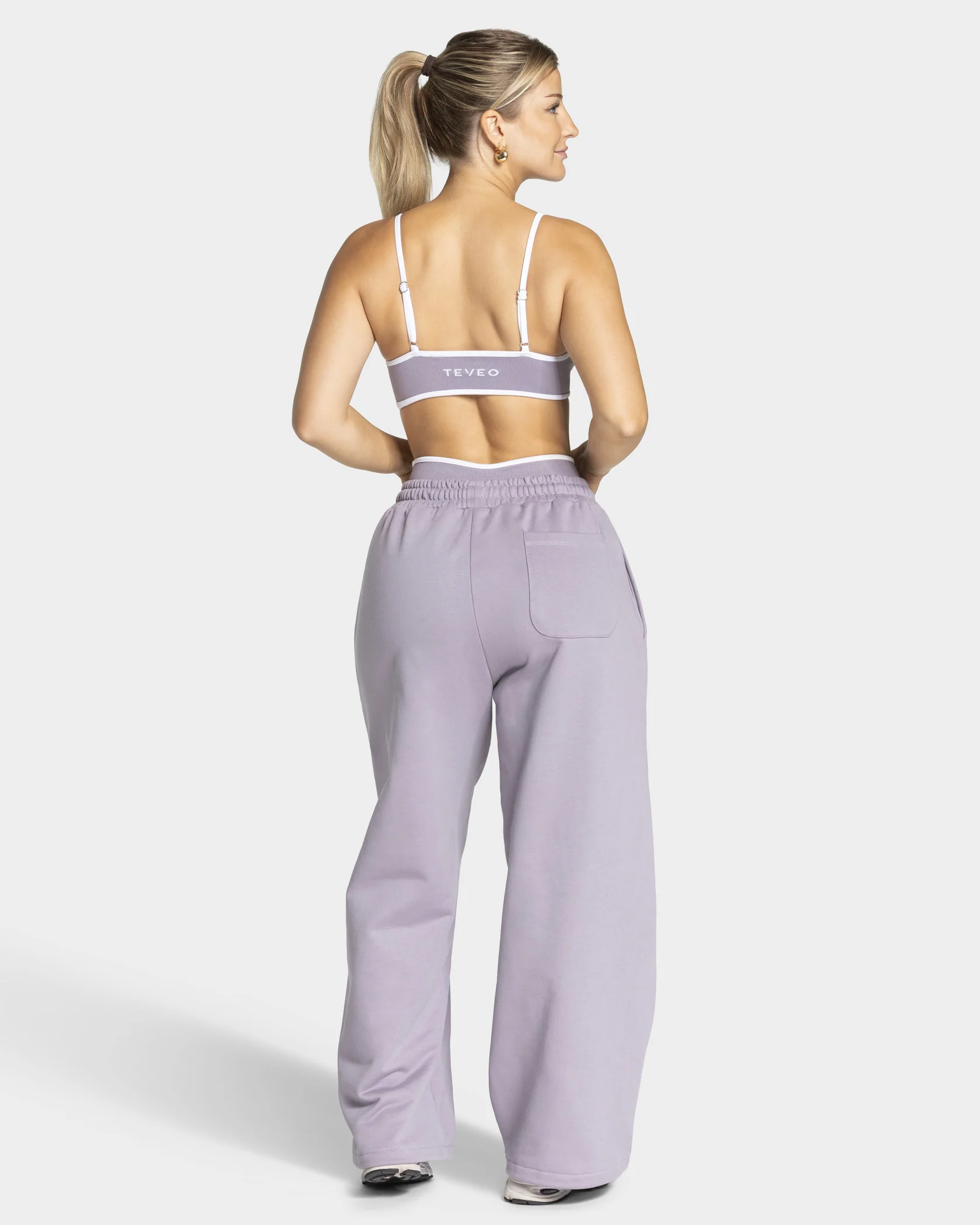 Contrastline Wide Leg Jogger "Lavendel" - Image 5