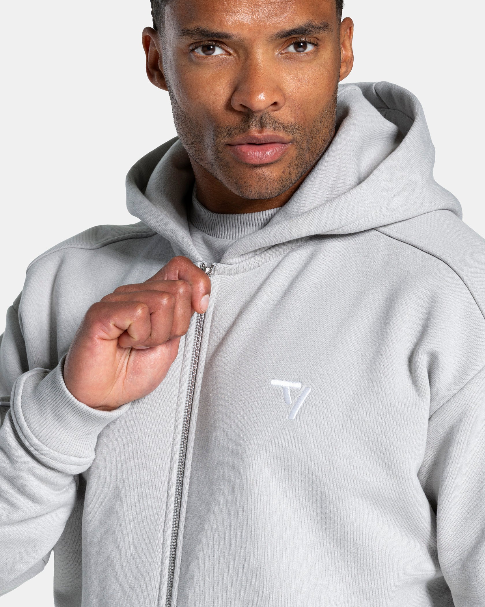 Contrastline Zip Jacke "Moon" - Image 4