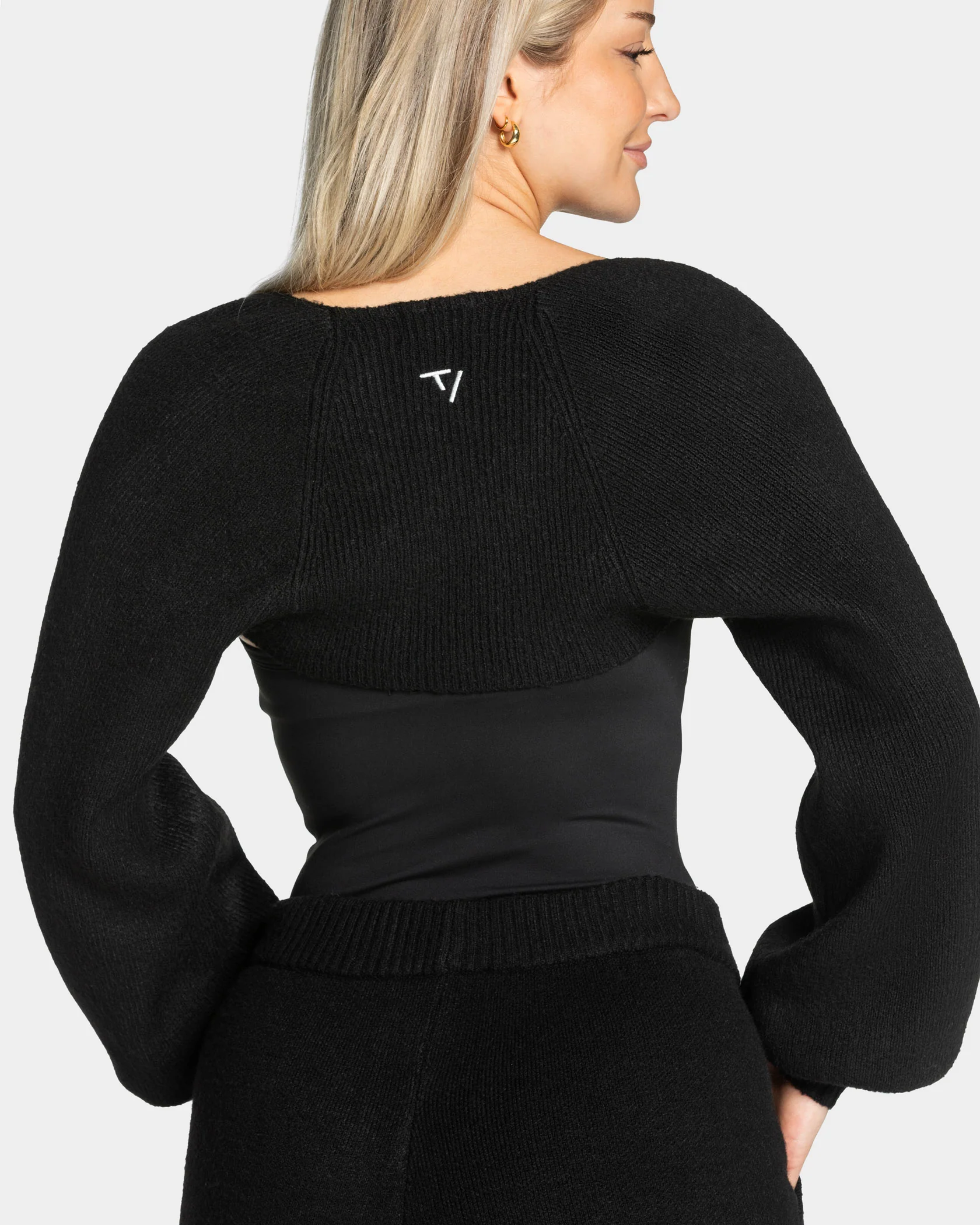 Knit Bolero "Schwarz" - Image 4