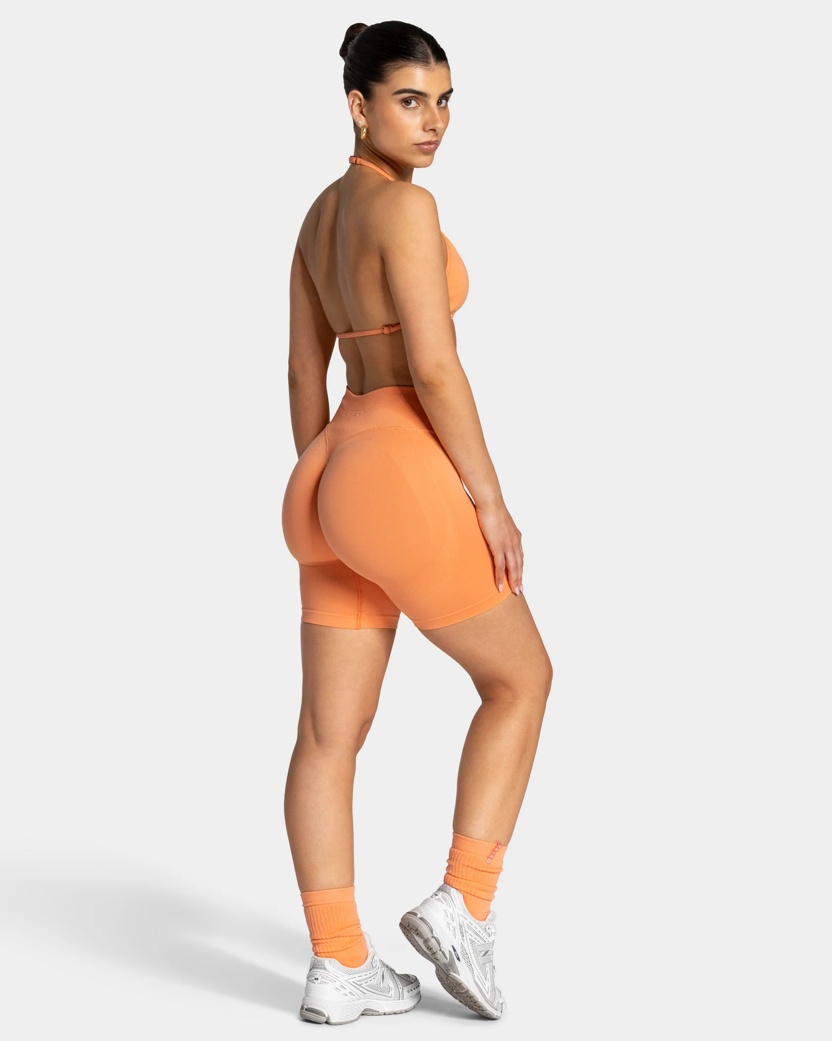 Lift Sculpt Scrunch Shorts "Apricot" - Image 5