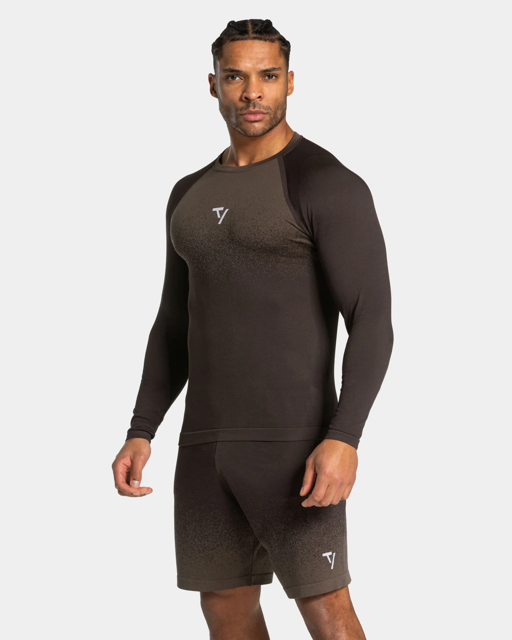 Lift Seamless Longsleeve "Dark Chocolate"