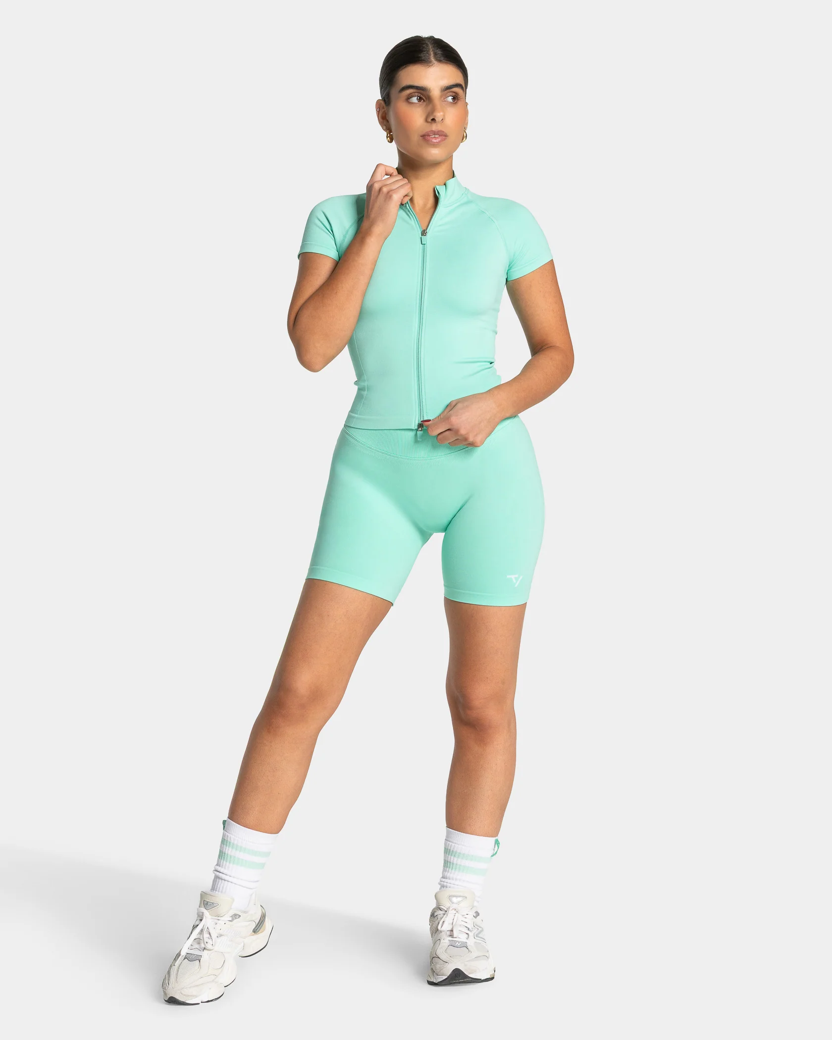 Lift Zip Shortsleeve "Mint" - Image 3