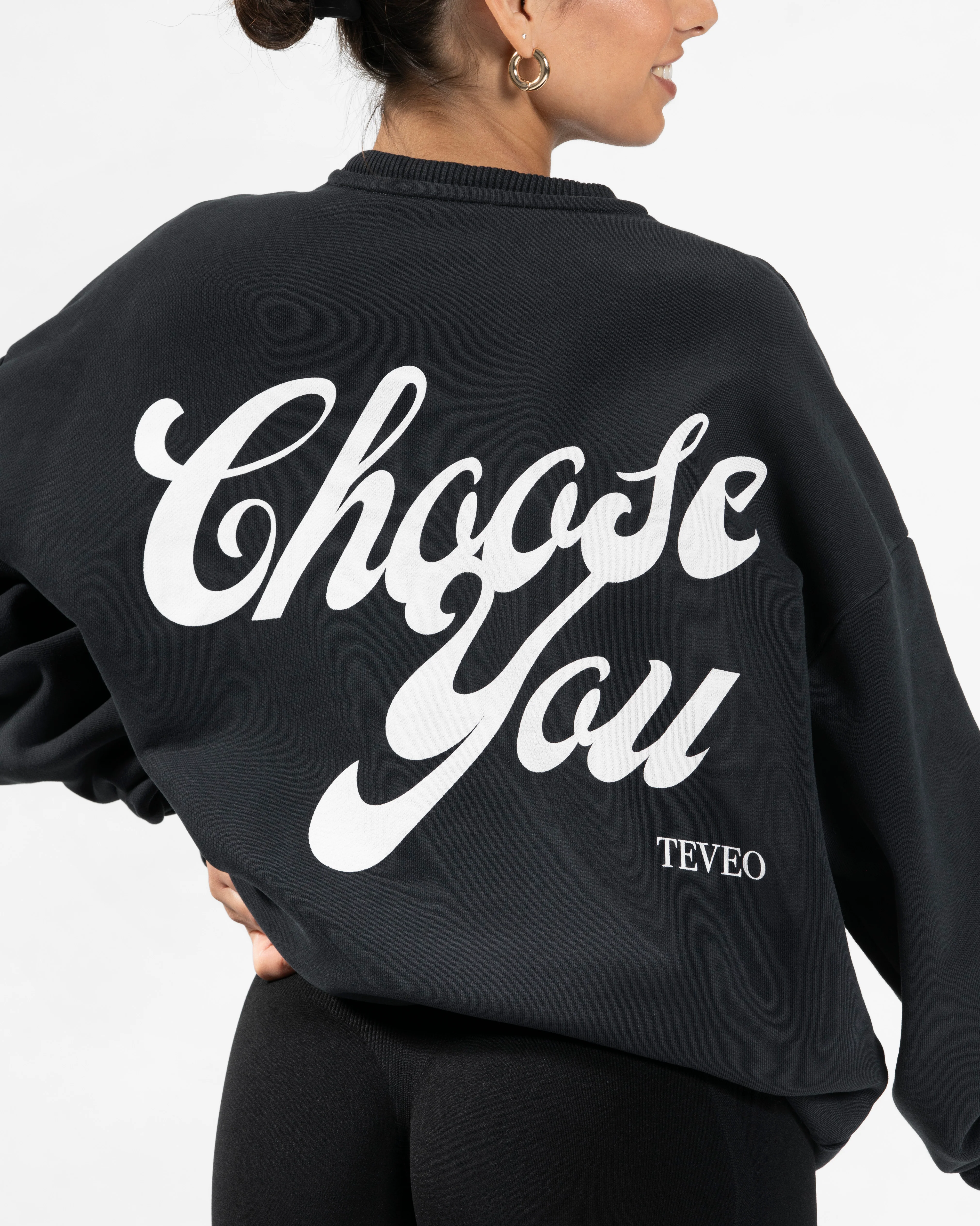 Pure Oversized Sweater "Schwarz" - Image 4