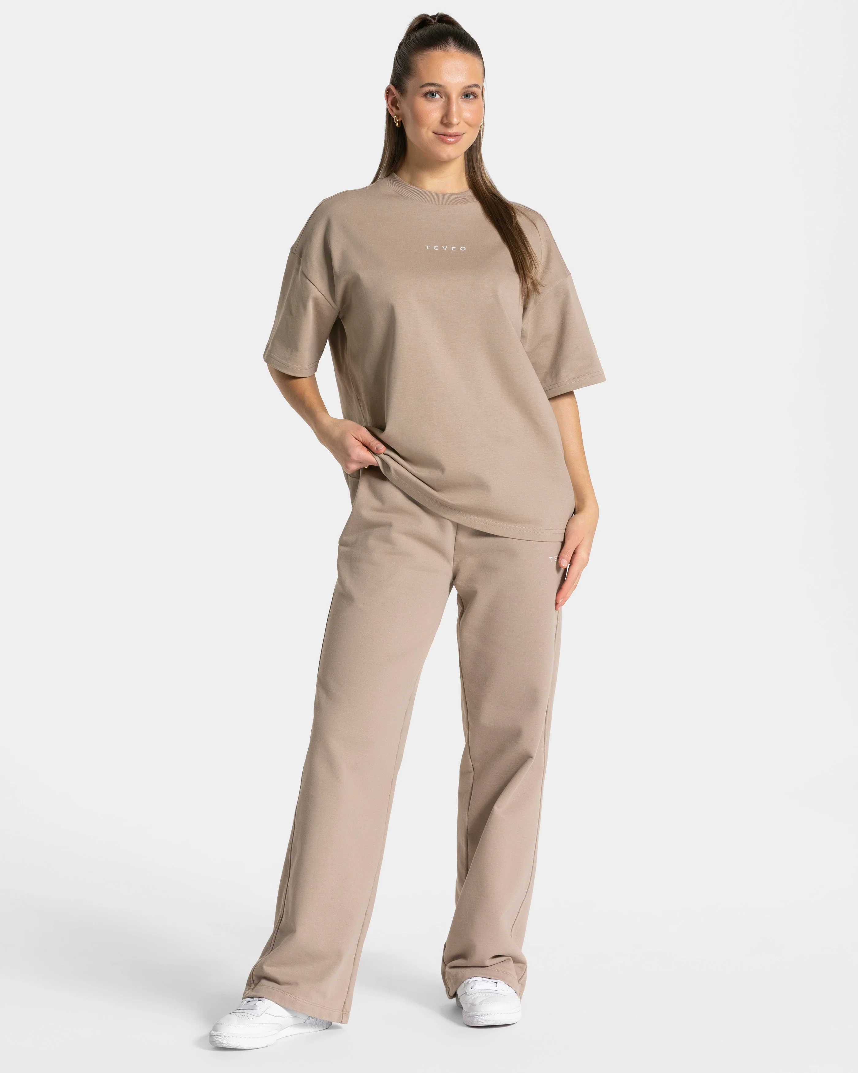 RI’VAIV Oversized T-Shirt "Taupe" - Image 3