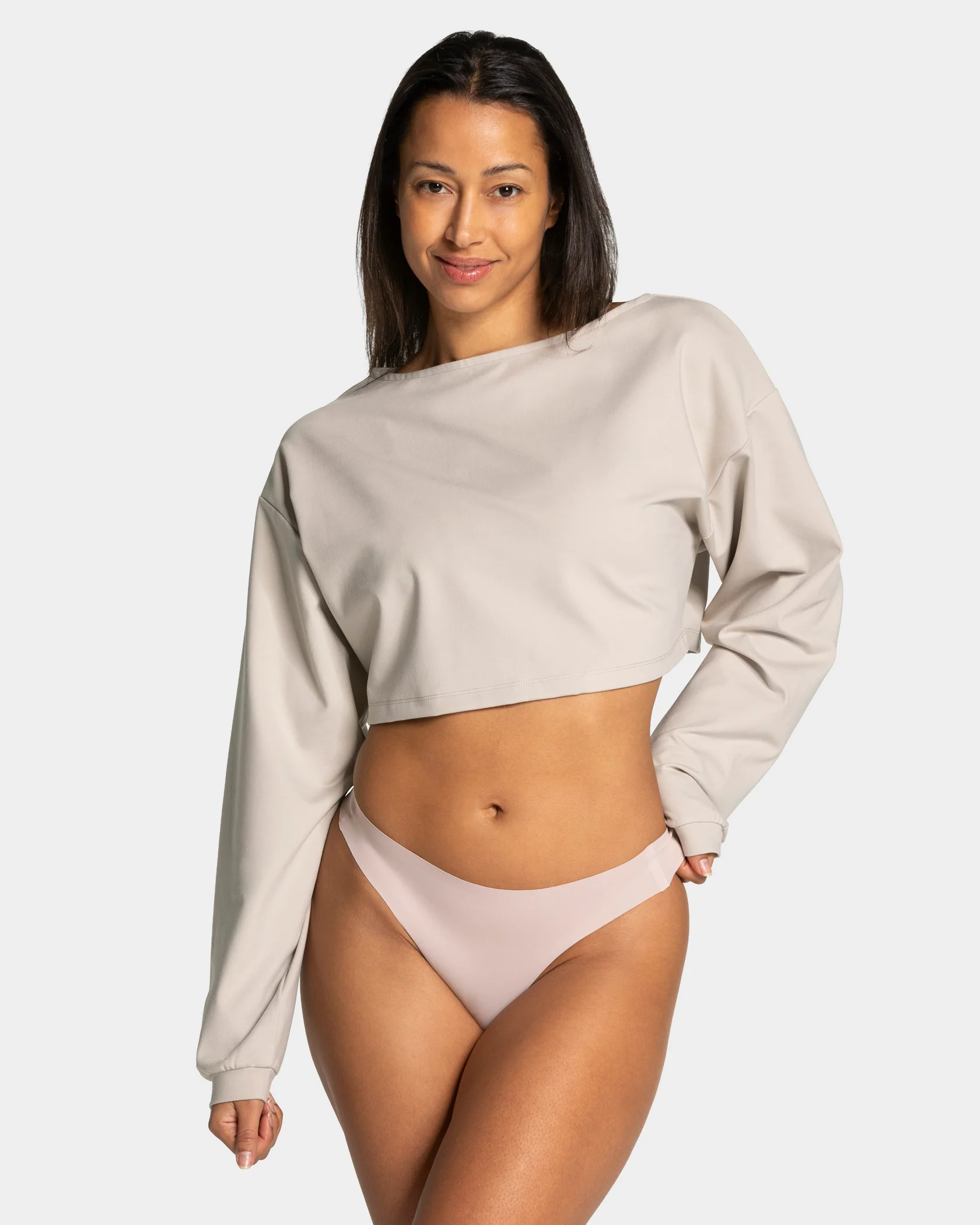 Seamless Ultralight Tanga (5er-Pack) "Greige" - Image 3