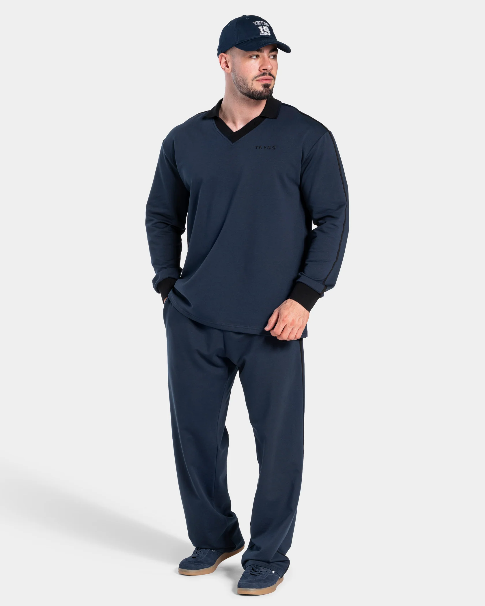 Soft Polo Longsleeve "Midnight" - Image 3
