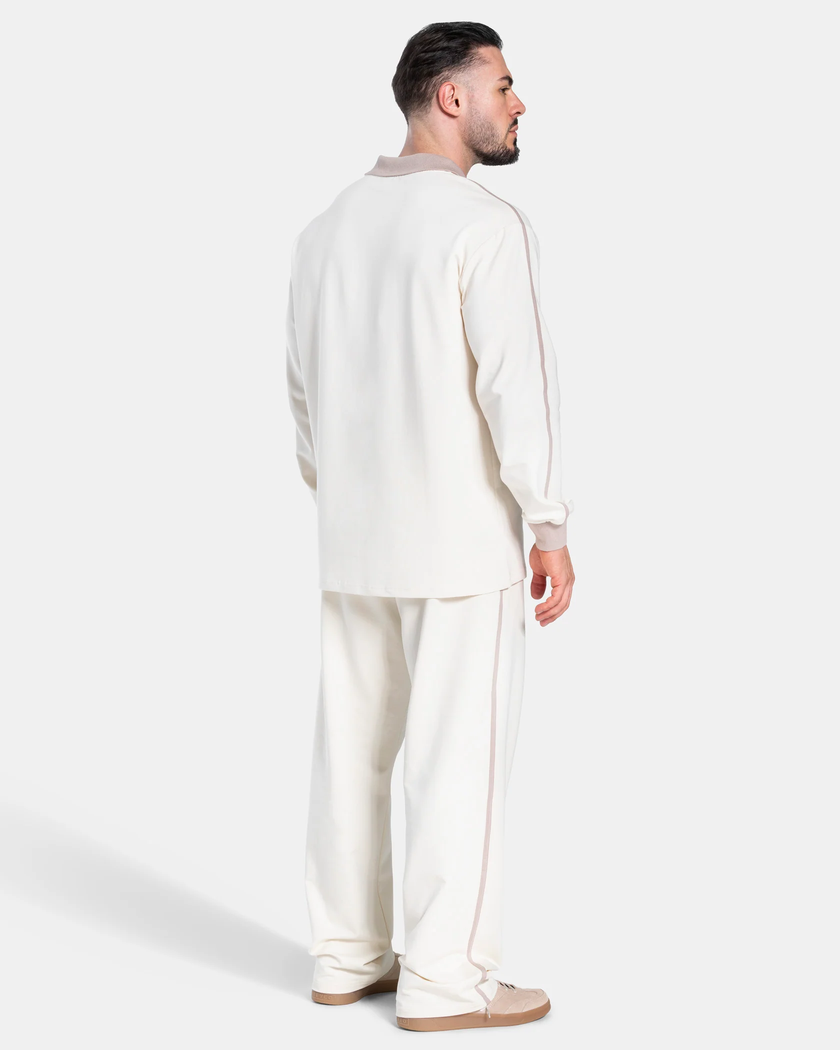 Soft Polo Longsleeve "Off White" - Image 5