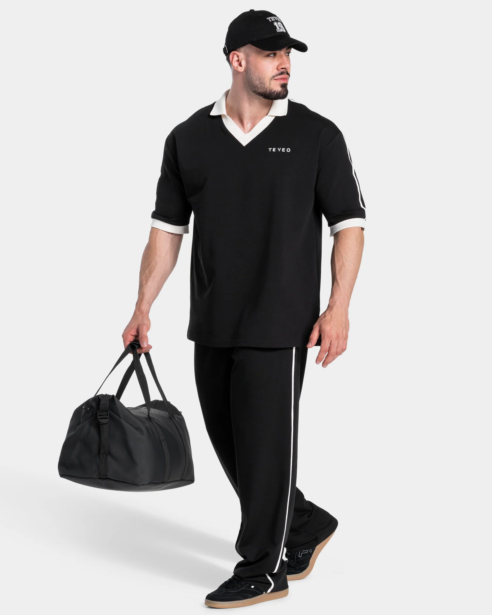 Soft Polo T-Shirt "Schwarz" - Image 3