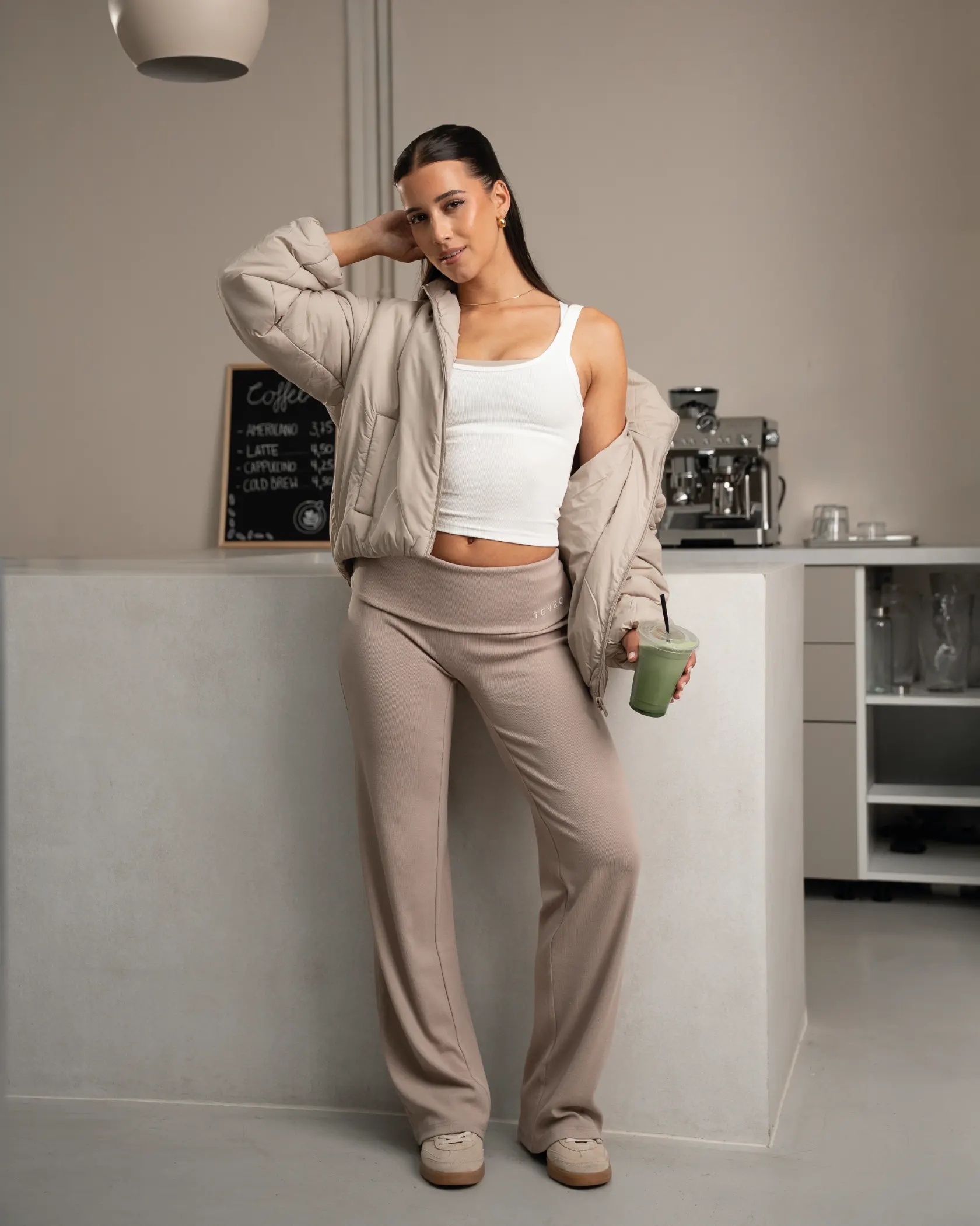 Soft Crop Bomberjacke "Cappuccino" - Image 2