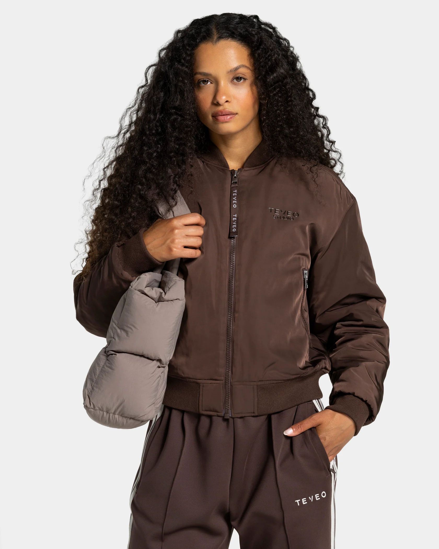 Soft Studio Bomberjacke "Espresso" - Image 2