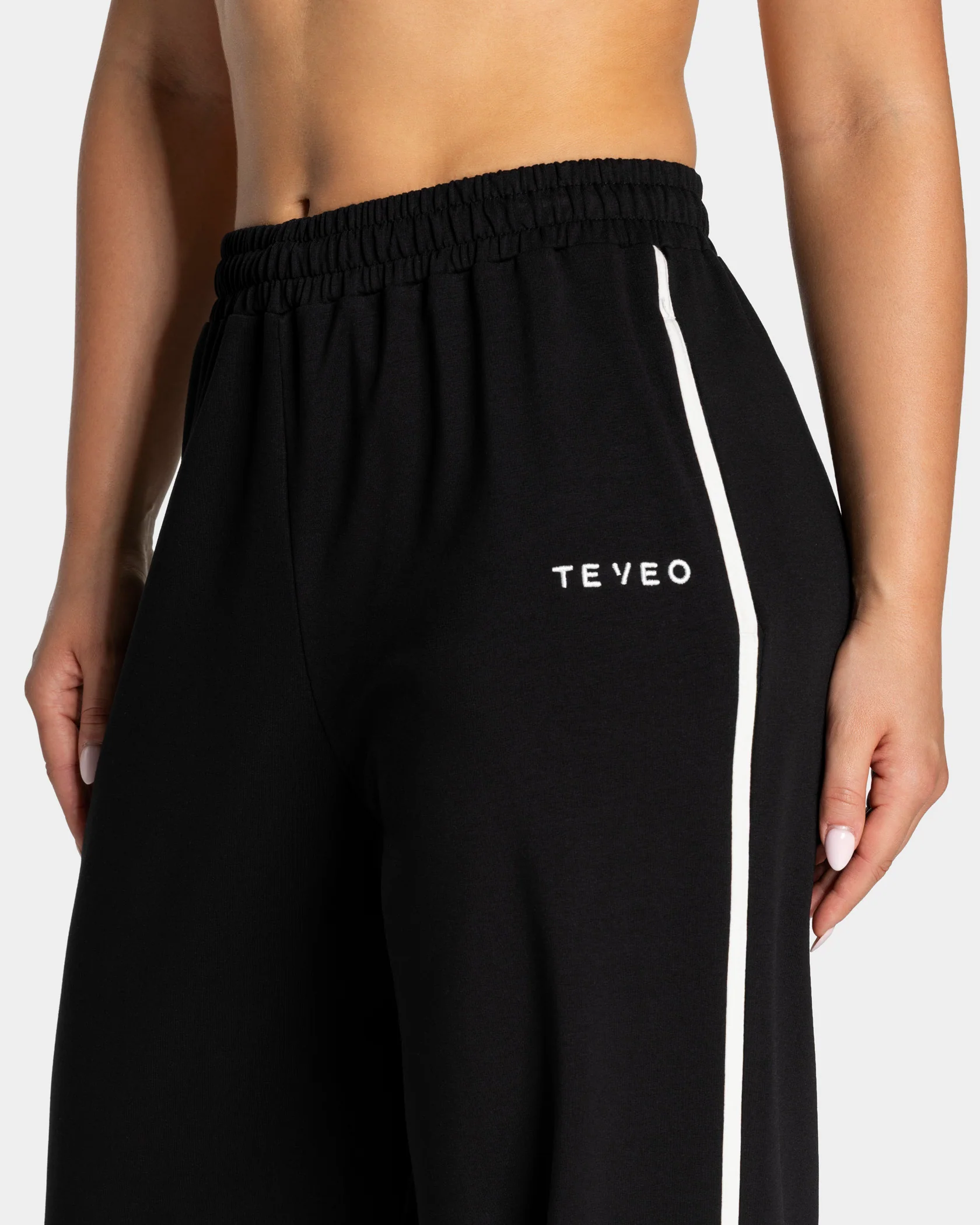 Soft Wide Leg Jogger Tall "Schwarz" - Image 4