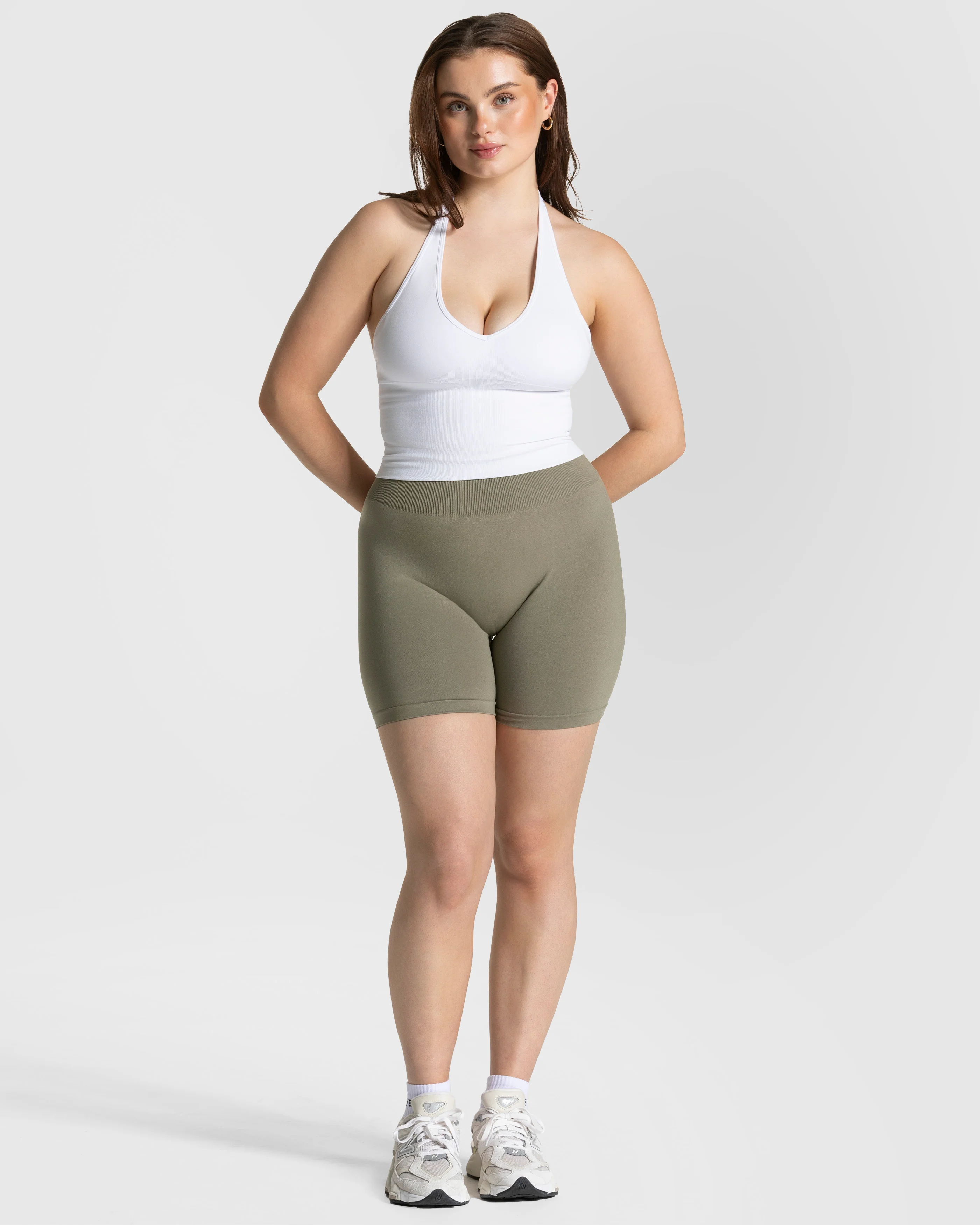 Timeless Pro Neckholder Top "Weiß" - Image 3