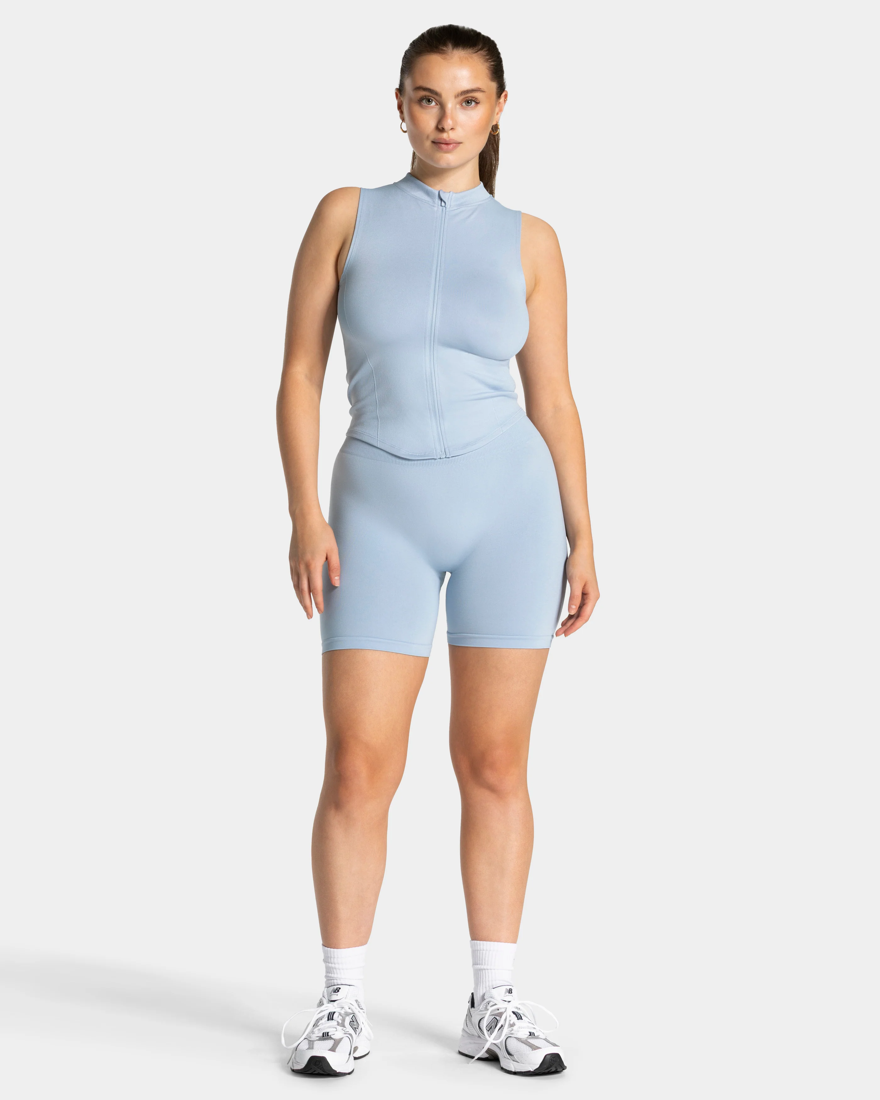 Timeless Pro Covert Scrunch Shorts "Babyblau" - Image 3