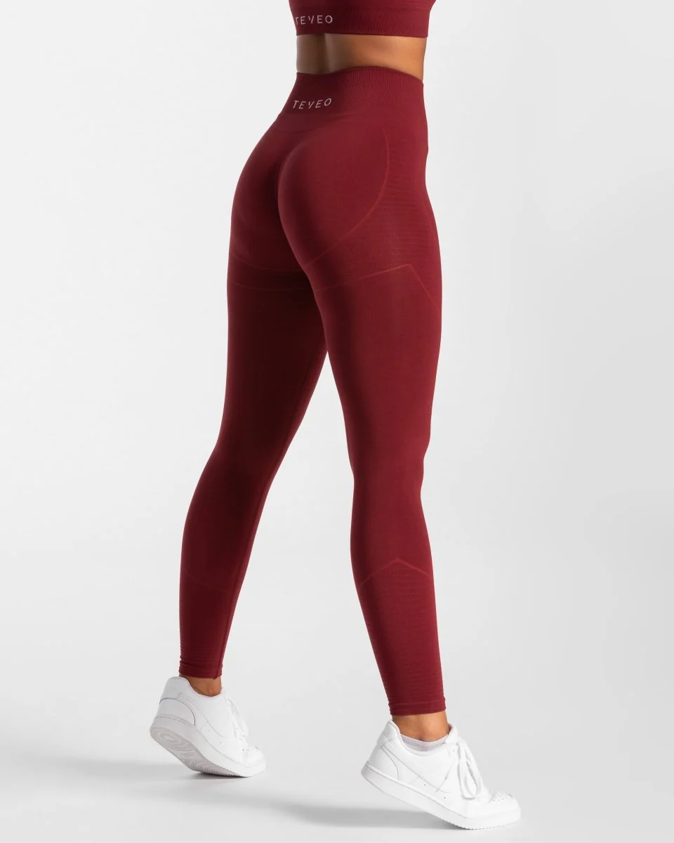 True Leggings "Weinrot" - Image 2